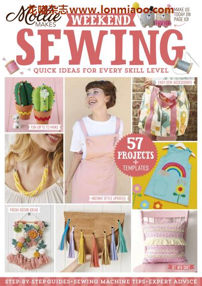 [英国版]Mollie Makes 特刊11 Weekend Sewing 创意手工艺术杂志PDF电子版